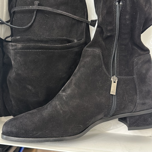 Aquatalia Over the Knee Suede Boots sz 8.5 - Picture 3 of 7